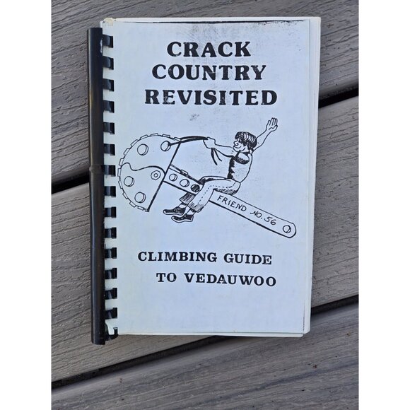 VTG Crack Country Revisted- Climbing Guide To  Vedauwoo By Layne Kopischka - Picture 1 of 4